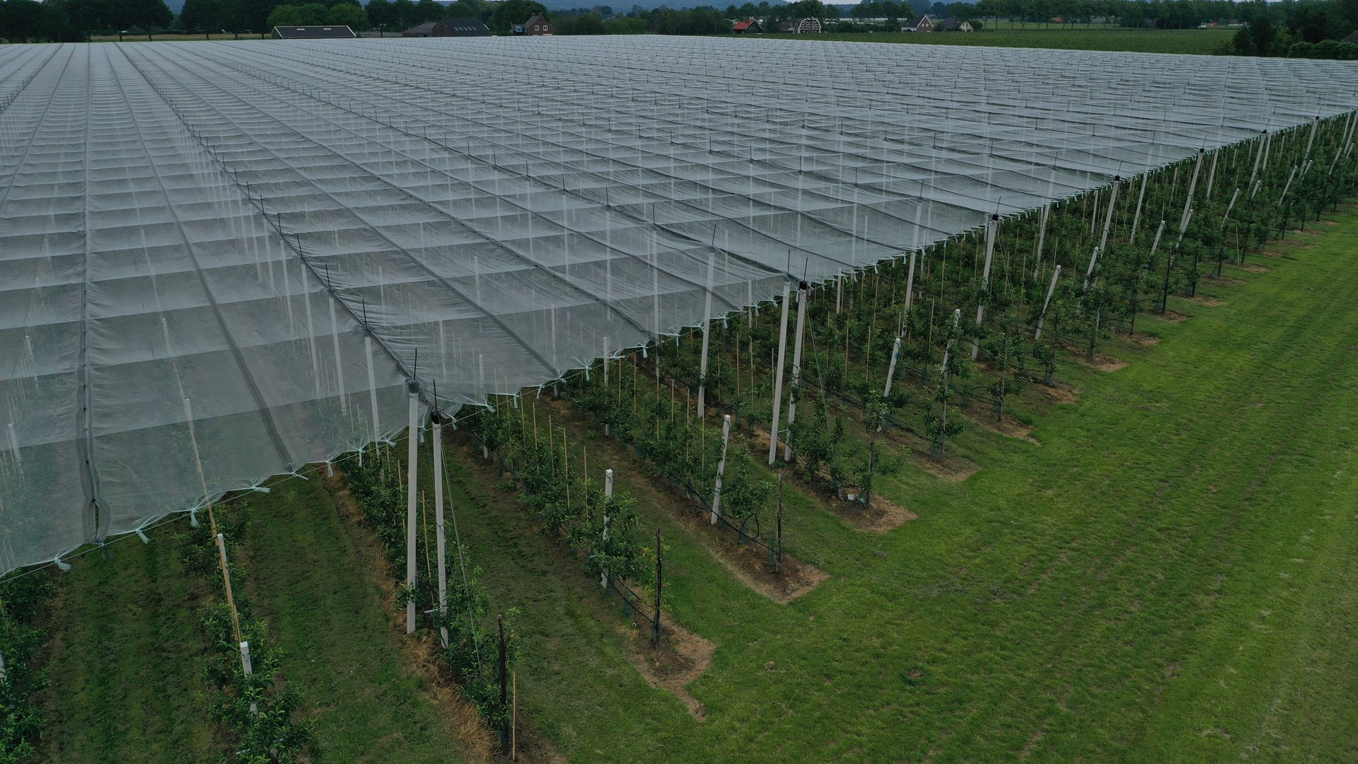 Luchtfoto van het Multiple Protect System